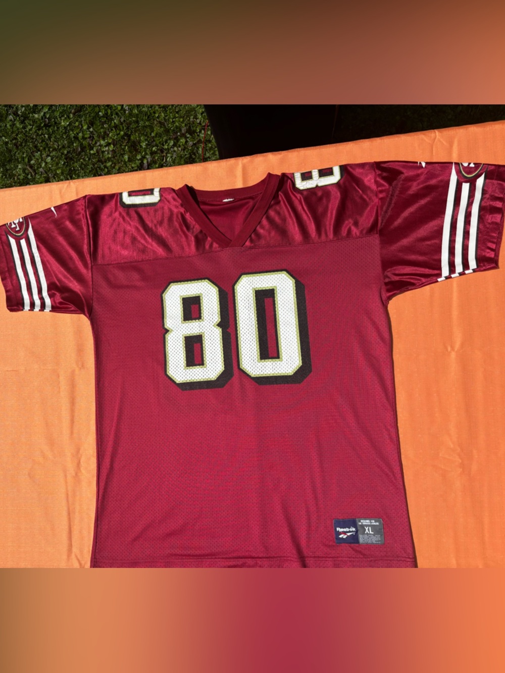 Reebok NFL San Francisco 49ers Jerry Rice jersey adult size Xl
